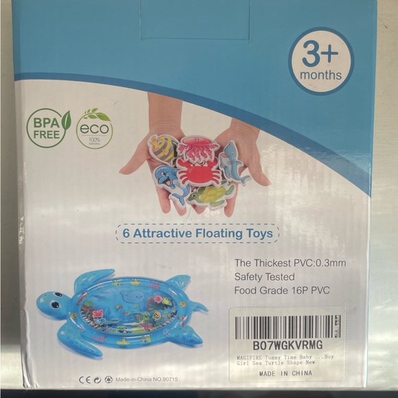 NWT Magifire Tummy Time Baby Water Mat - Picture 8 of 8